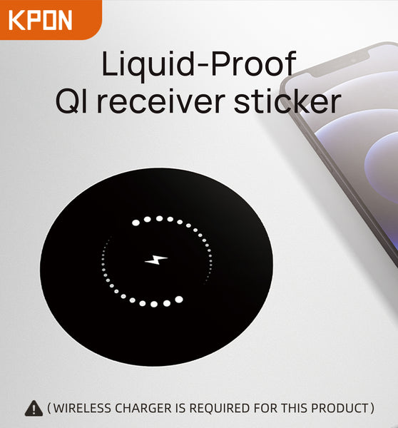 KPON Qi-Receiver Power Sticker