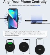 KPON Wireless Phone Charger for Thick Case