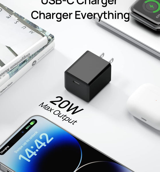 KPON USB-C Charger Charging Adapter